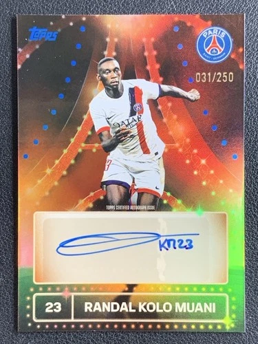 Randal Kolo Muani 2024 Topps PSG Team Set /250