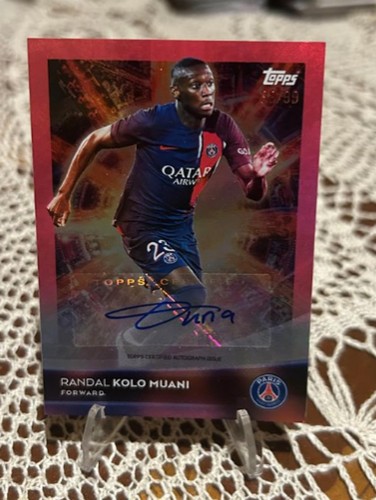 Randal Kolo Muani 2024 Topps PSG Team Set /99