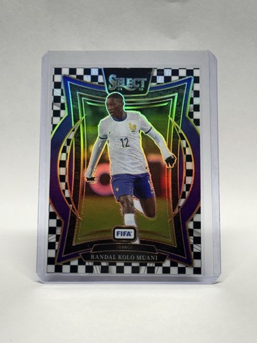 Randal Kolo Muani 2024 Panini Select Checkerboard Prizm