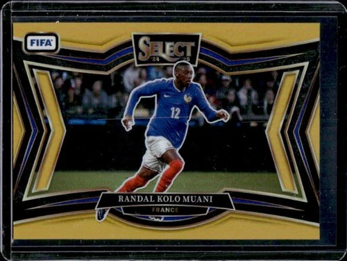 Randal Kolo Muani 2024 Panini Select Field Gold /10