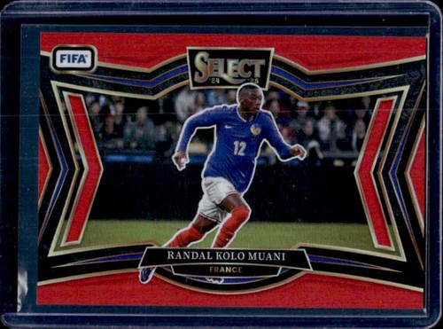 Randal Kolo Muani 2024 Panini Select FIFA Field Red
