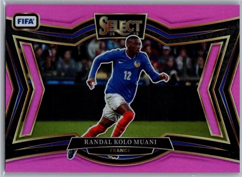 Randal Kolo Muani 2024 Panini Select FIFA Pink Prizm /59