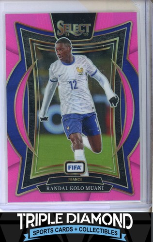 Randal Kolo Muani 2024 Panini Select FIFA Pink Prizm /59