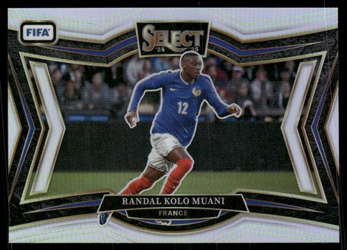 Randal Kolo Muani 2024 Panini Select FIFA Silver