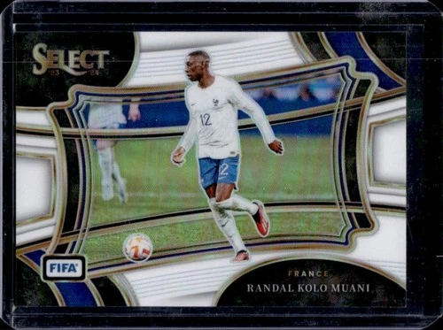 Randal Kolo Muani 2023 Panini Select FIFA White Prizm /20