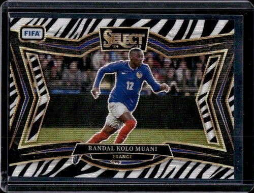 Randal Kolo Muani 2024 Panini Select FIFA Zebra #223