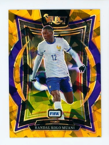 Randal Kolo Muani 2024 Panini Select Gold Ice /10