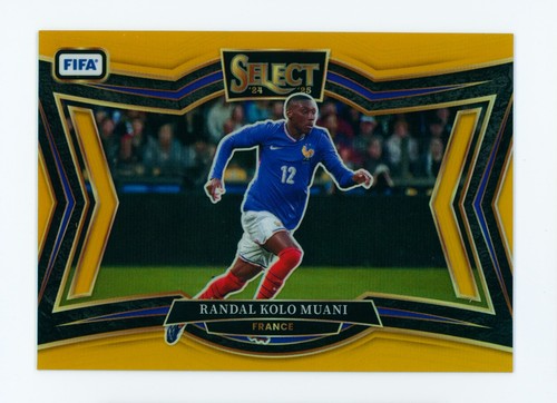 Randal Kolo Muani 2024 Panini Select Gold Prizm /10