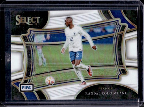 Randal Kolo Muani 2023 Panini Select White Prizm /20