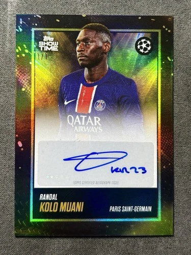 Randal Kolo Muani 2024 Topps Show Time Gold 1/1