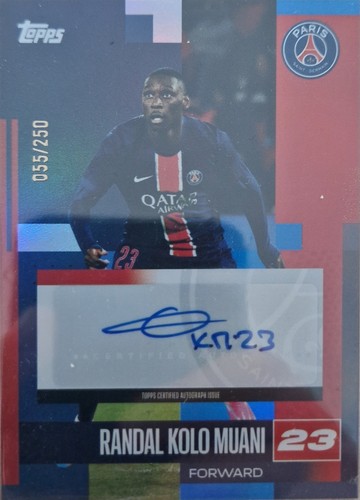 Randal Kolo Muani 2024 Topps Team Set 55/250