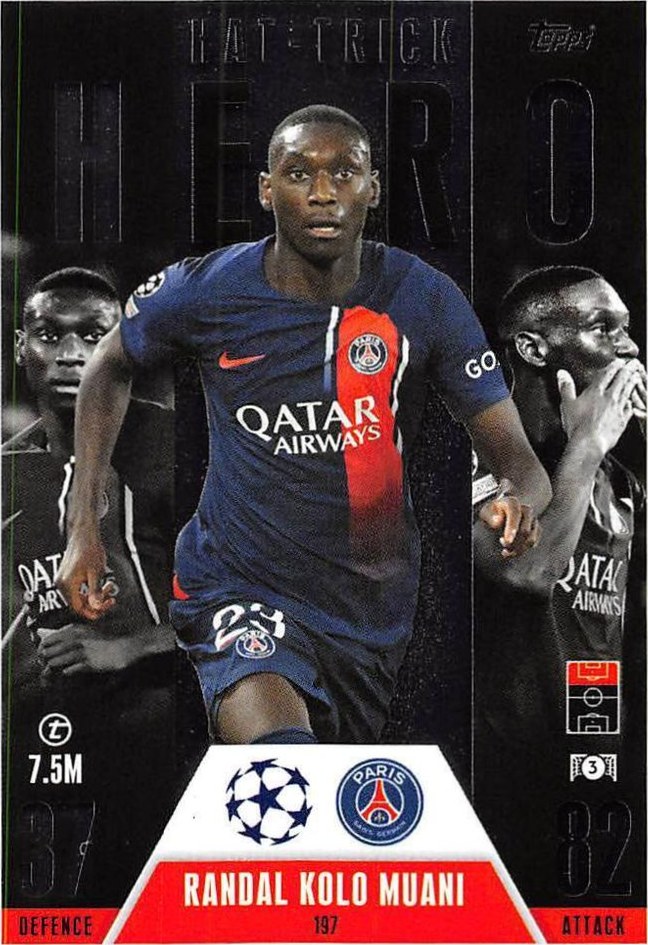Randal Kolo Muani 2023 Topps Match Attax UEFA Club Competitions Extra