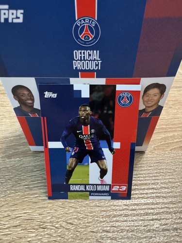 Randal Kolo Muani 2024 Topps PSG Team Set