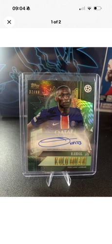 Randal Kolo Muani 2024 Topps UCC Gold /99