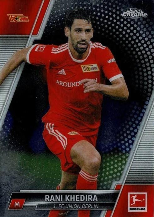 Rani Khedira 2021 Topps Chrome Bundesliga 18
