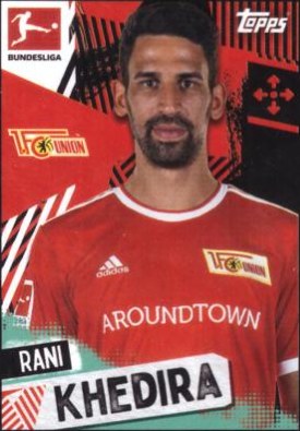 Rani Khedira 2021 Topps Bundesliga Stickers