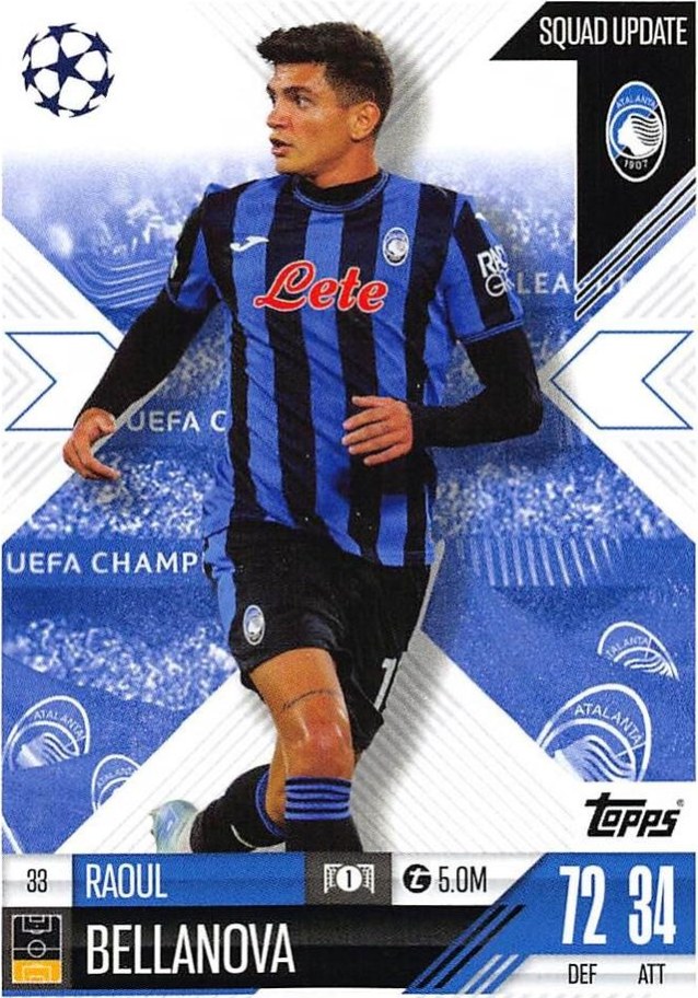 Raoul Bellanova 2024 Topps Match Attax UEFA Club Competitions Extra