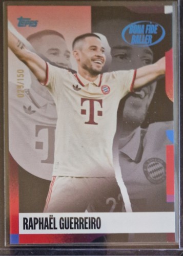 Raphael Guerreiro 2024 Topps Bayern Team Set /150