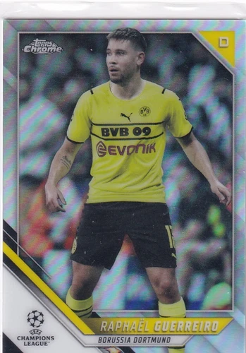 Raphael Guerreiro 2021 Topps Chrome Champions League Refractor