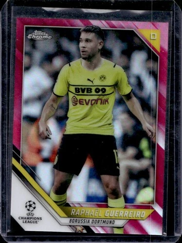 Raphael Guerreiro 2021 Topps Chrome Pink Refractor /175
