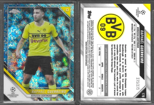 Raphael Guerreiro 2022 Topps Chrome Silver Diamond /275