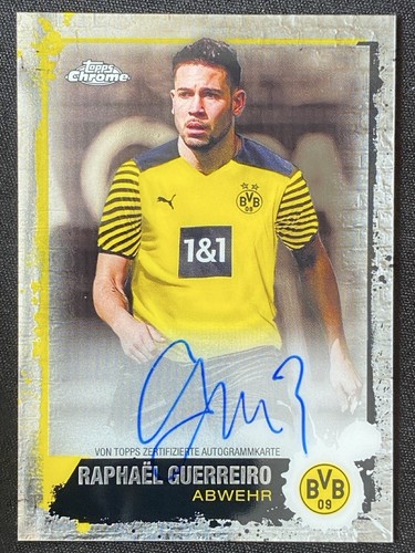 Raphael Guerreiro 2021 Topps Chrome Yellow /75