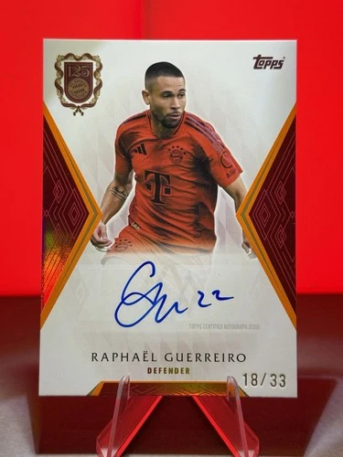 Raphael Guerreiro 2024 Topps FC Bayern 125th Anniversary /33