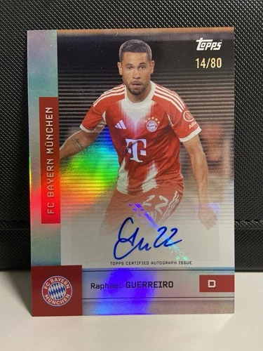 Raphael Guerreiro 2025 Topps FC Bayern München Team Set 14/80
