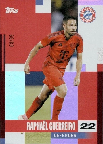 Raphael Guerreiro 2025 Topps FC Bayern München Team Set /99