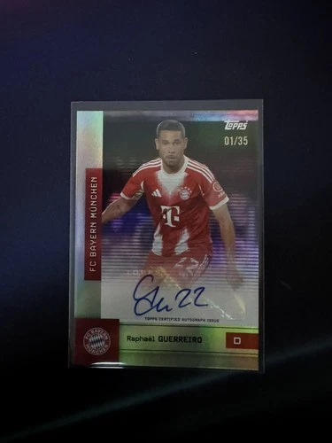 Raphael Guerreiro 2025 Topps FC Bayern München Teamset /35