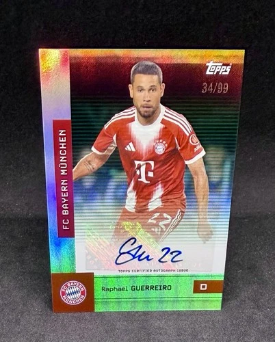Raphael Guerreiro 2025 Topps FC Bayern München Teamset /99