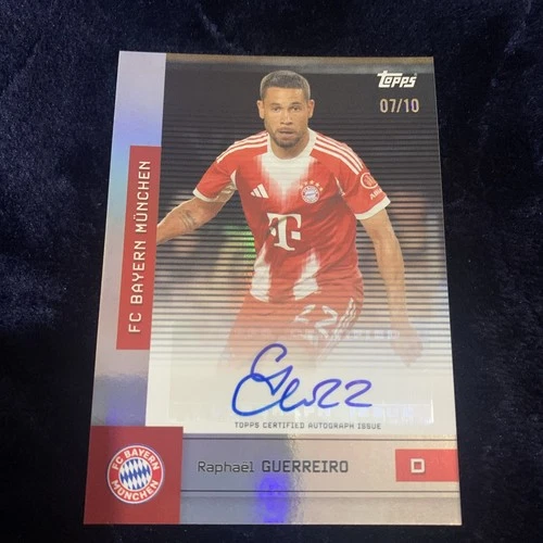 Raphael Guerreiro 2025 Topps FC Bayern Munich Team Set /10