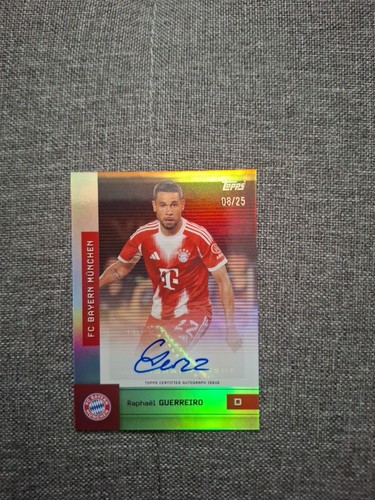 Raphael Guerreiro 2025 Topps FC Bayern Munich Team Set /25