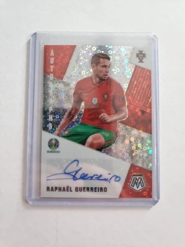 Raphael Guerreiro 2021 Panini Mosaic UEFA Euro 2020 Silver Prizm