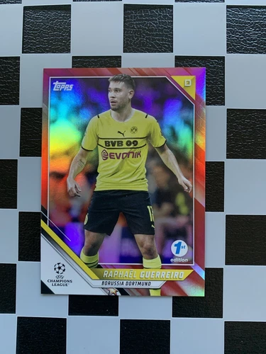 Raphael Guerreiro 2021 Topps UCL Red /5
