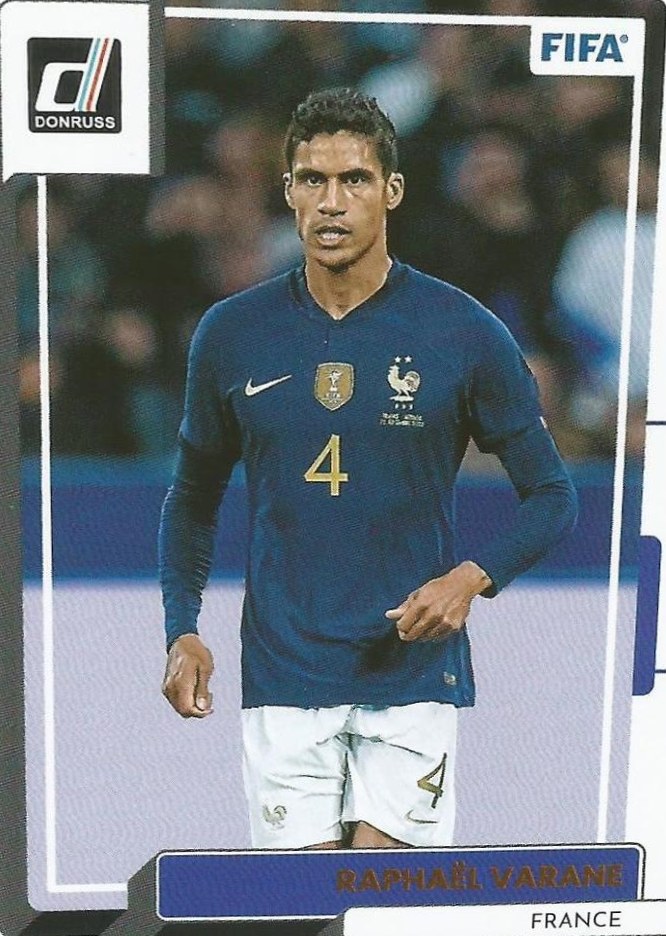 Raphael Varane 2022 Panini Donruss Soccer 26