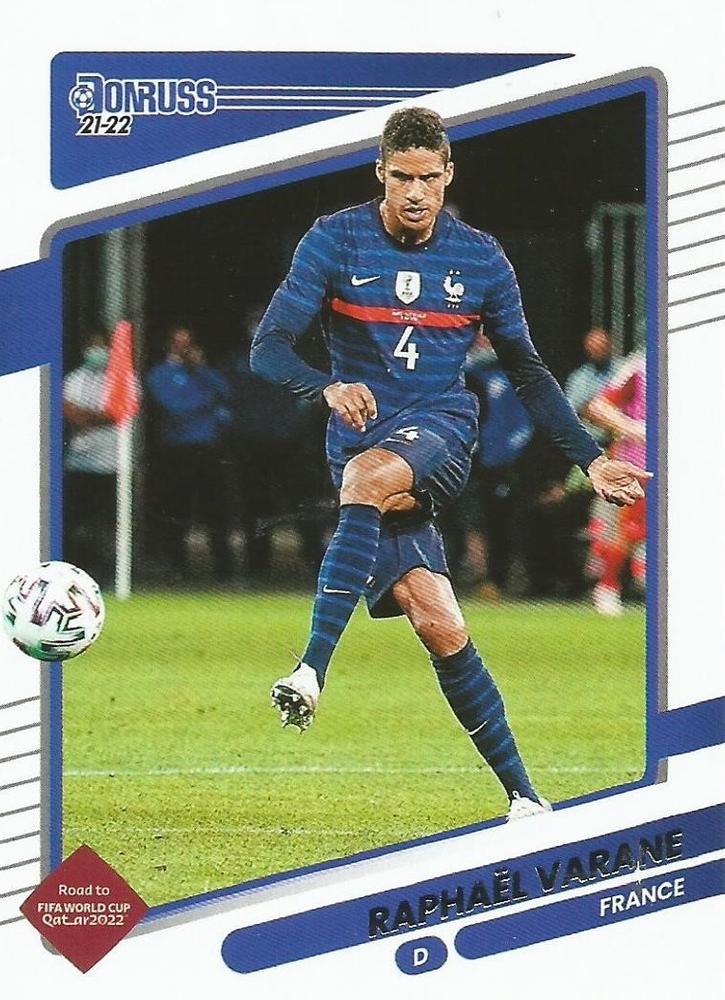 Raphael Varane 2021 Panini Donruss Soccer 63