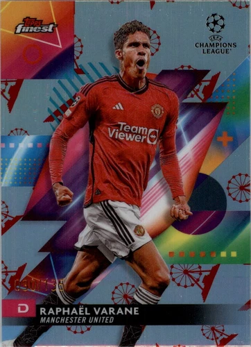 Raphael Varane 2023 Topps Finest Ferris Wheel Refractor /135