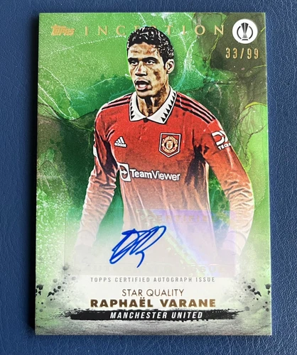 Raphael Varane 2023 Topps Inception /99