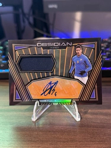 Raphael Varane 2019 Panini Obsidian /50