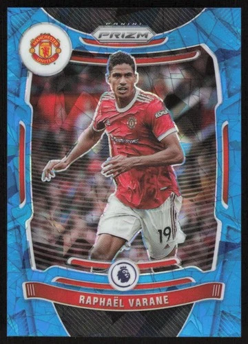 Raphael Varane 2021 Panini Prizm Blue Ice /75