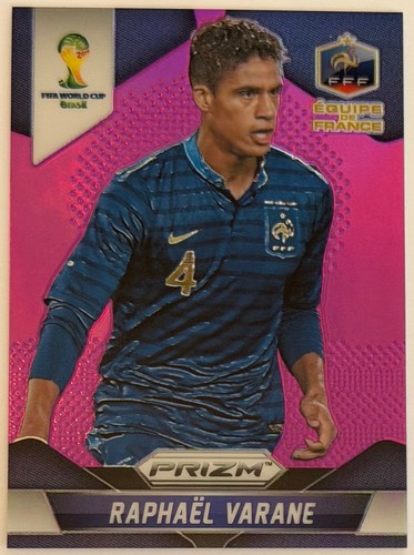 Raphael Varane 2014 Panini Prizm FIFA World Cup Purple Prizm /99