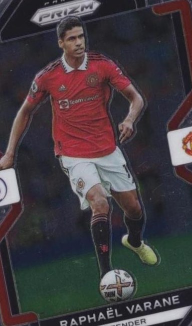 Raphael Varane 2022 Panini Prizm Premier League 80