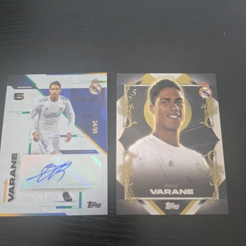 Raphael Varane 2025 Topps Real Madrid Los Blancos /99