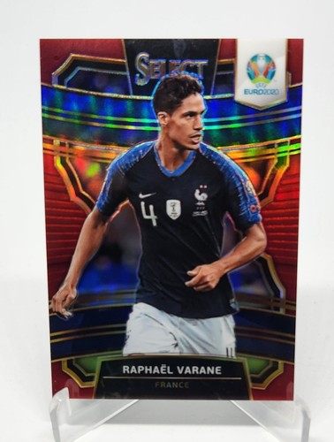 Raphael Varane 2020 Panini Select Maroon Prizm /165