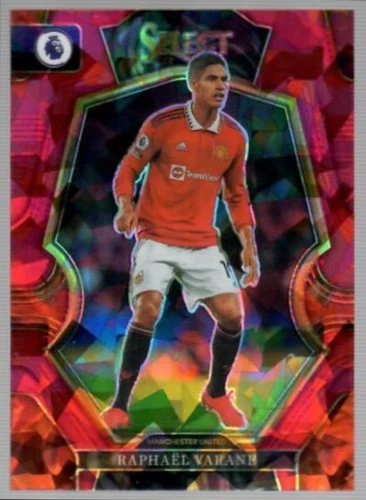 Raphael Varane 2023 Panini Select Red Ice