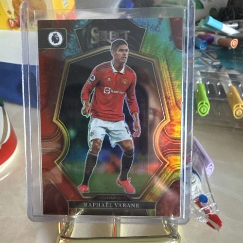 Raphael Varane 2022 Panini Select Tie Dye Prizm /49