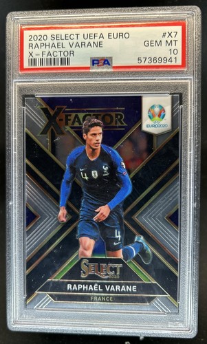 Raphael Varane 2020 Panini Select #X-7