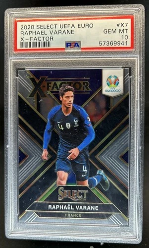Raphael Varane 2020 Panini Seleziona UEFA Euro #X-7