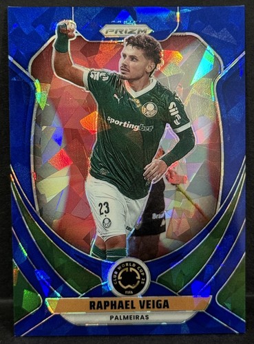Raphael Veiga 2025 Panini Prizm Blue Ice /175